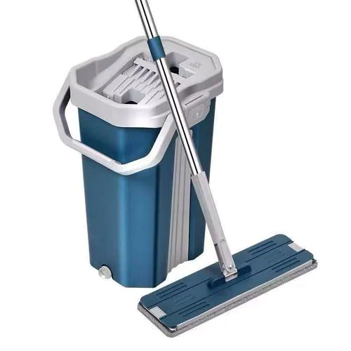 Scratch Anet Microfiber Mop with Plastic Handle and Bucket Set