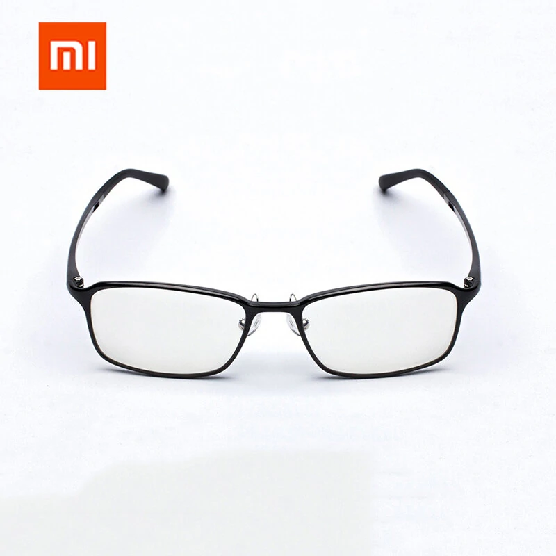 Xiaomi Mijia Anti-Blue Mi Computer Glasses 35% Anti Blue Ray Blocking Rate UV Fatigue Proof Eye Protector Mi Home Glass - Black