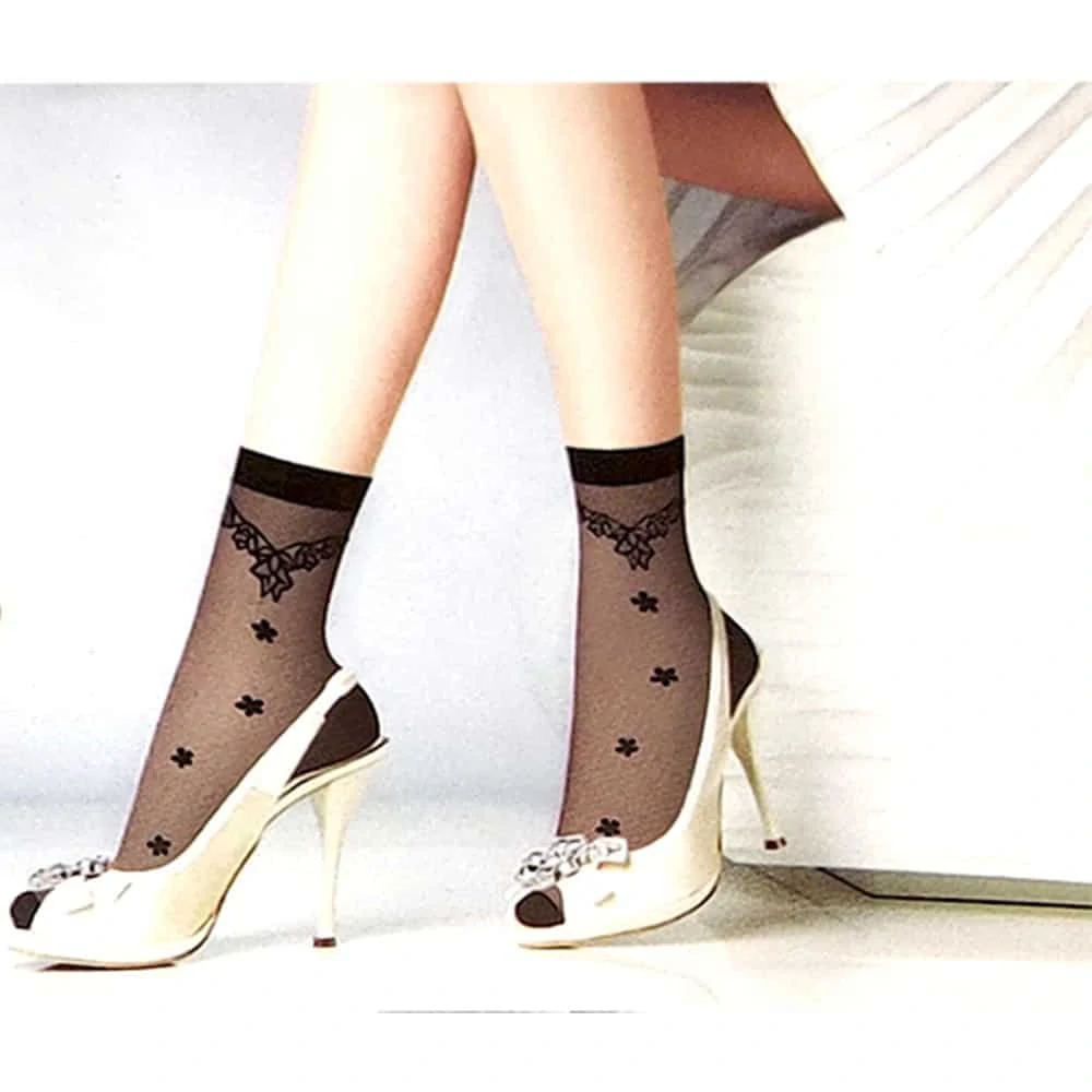 blue dress for baby girl Unisex Cotton Ribbed Socks - Black main image 1