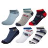 Boys' 12 Pairs Colorful Fashion Cotton Ankle Socks Multicolor