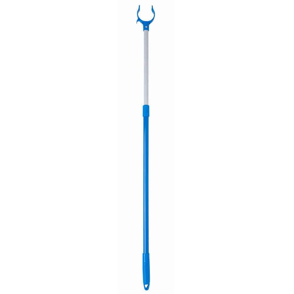 Kleaner Blue Clothes Fork with 67.5-114 CM Telescopic Metal Handle