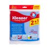 Kleaner Blue Non-Woven Cleaning Cloth, 3 Pcs