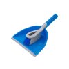 Kleaner Handheld Angled, Blue Dustpan and Brush Set