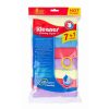 Kleaner Blue, Red, Green, Yellow, and Purple Microfiber Cleaning Cloth - Pack of 8 - 30 x 30 Cm