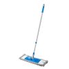 Microfiber Mop Floor Cleaning System - Perfect Cleaner for Hardwood, Laminate & Tile with 74-130 CM Telescopic Metal Handle for Wood, Walls, Vinyl, & Kitchen