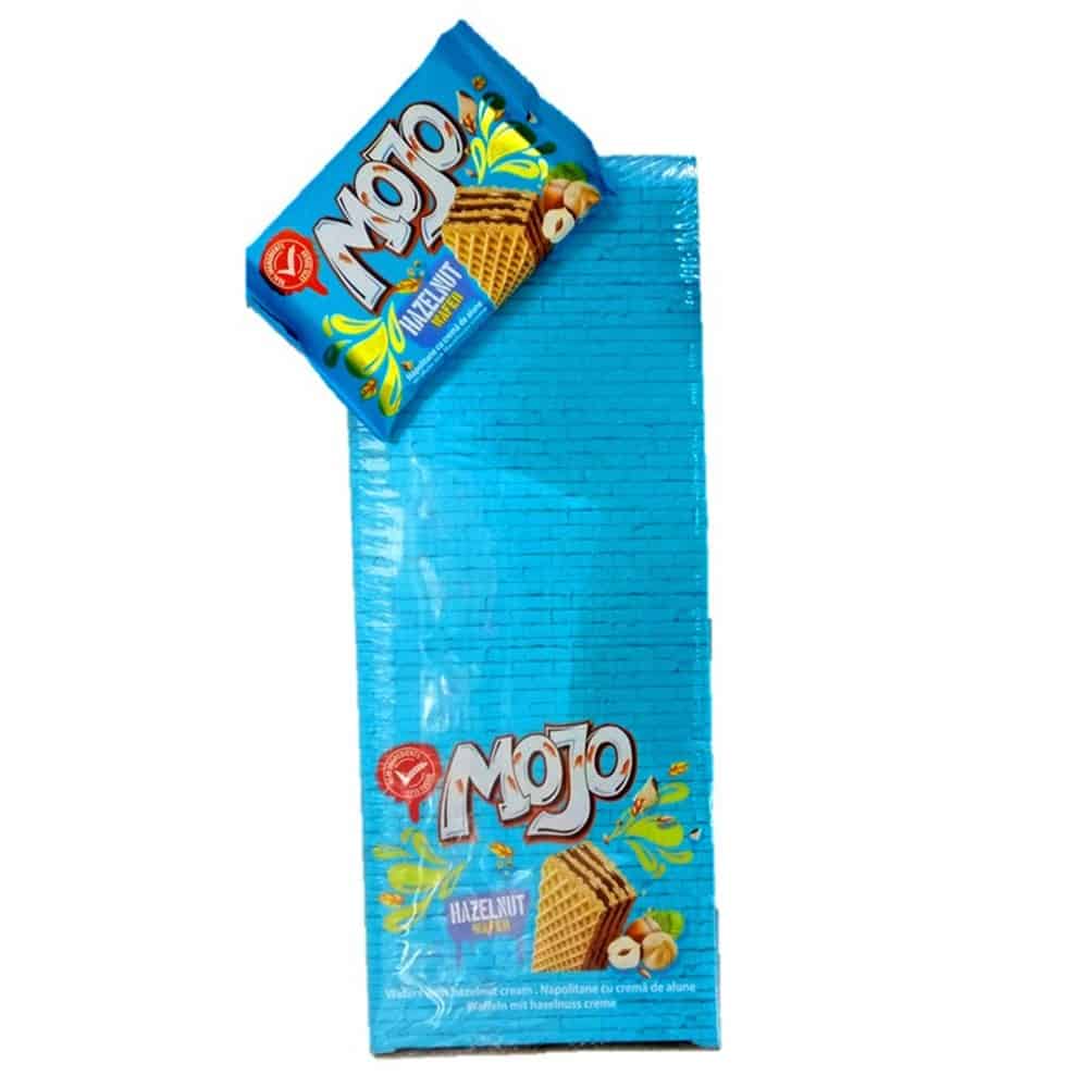 Mojo Wafer With Choco Cream 70%, 30 Gr (Pack of 24)