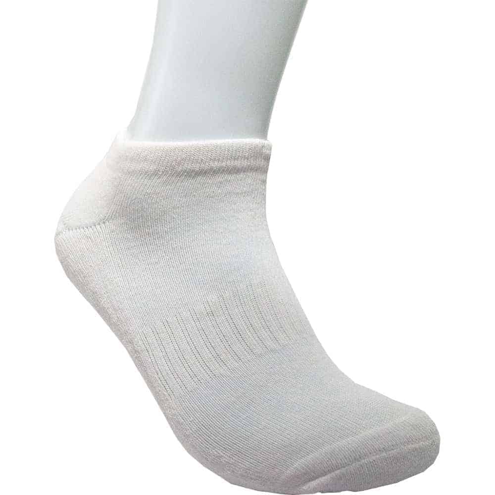 Men's No show Sport Socks, Moisture Control, Arch Support, Lightweight (12 Pairs) - Multicolor