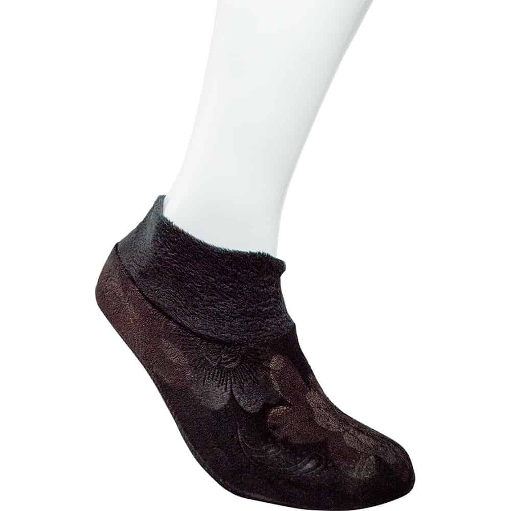 Women Winter Warm Ankle Non Slip Slipper Socks Wool Like Socks Thickened Polar Fleece Lined Thermal Indoor Socks House Slippers Anti Skid Grips (12 Pairs) Multicolor