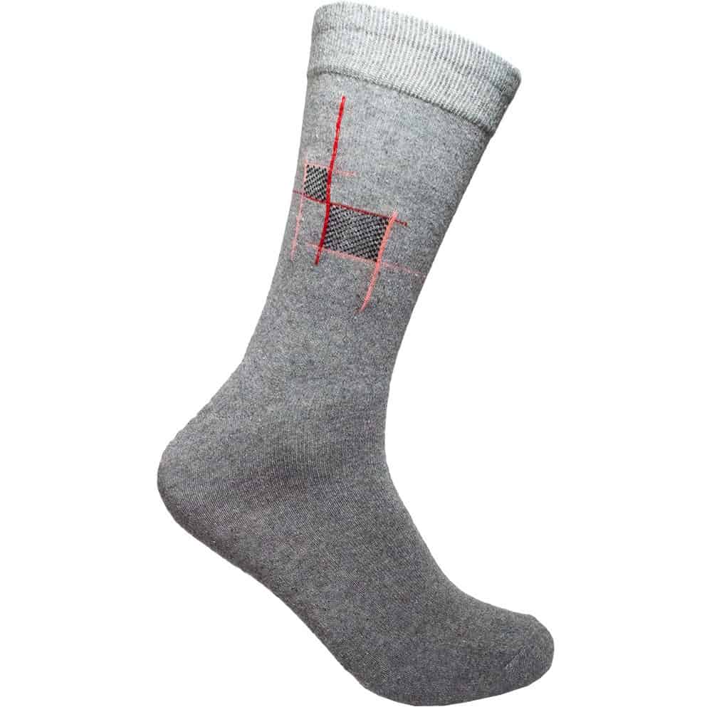 Mens Cotton 12 Pairs Crew Socks Solid Ribbed Multicolor