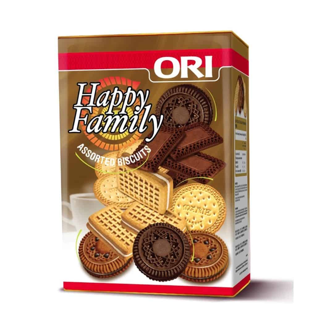 Happy Family Assorted Biscuits, 650 gr