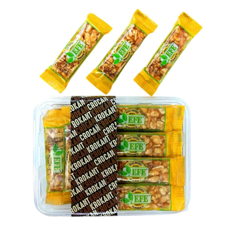 Peanut with Honey flavor Krokant/Croccante, 20 gr (Pack of 30)