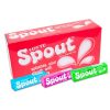 SPOUT Cinnamon, Spearmint, and Peppermint flavored gum - liquid center gum, 23.8 gr (Pack of 54)