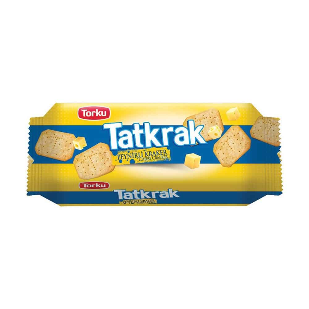 TATKRAK Cheese Cracker, 100 Gr (Pack of 24)