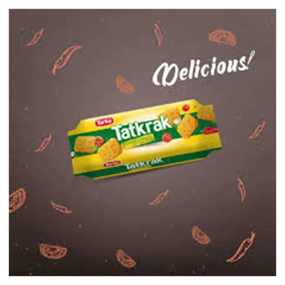 TATKRAK Spicy Cracker, 100 Gr (Pack of 24)