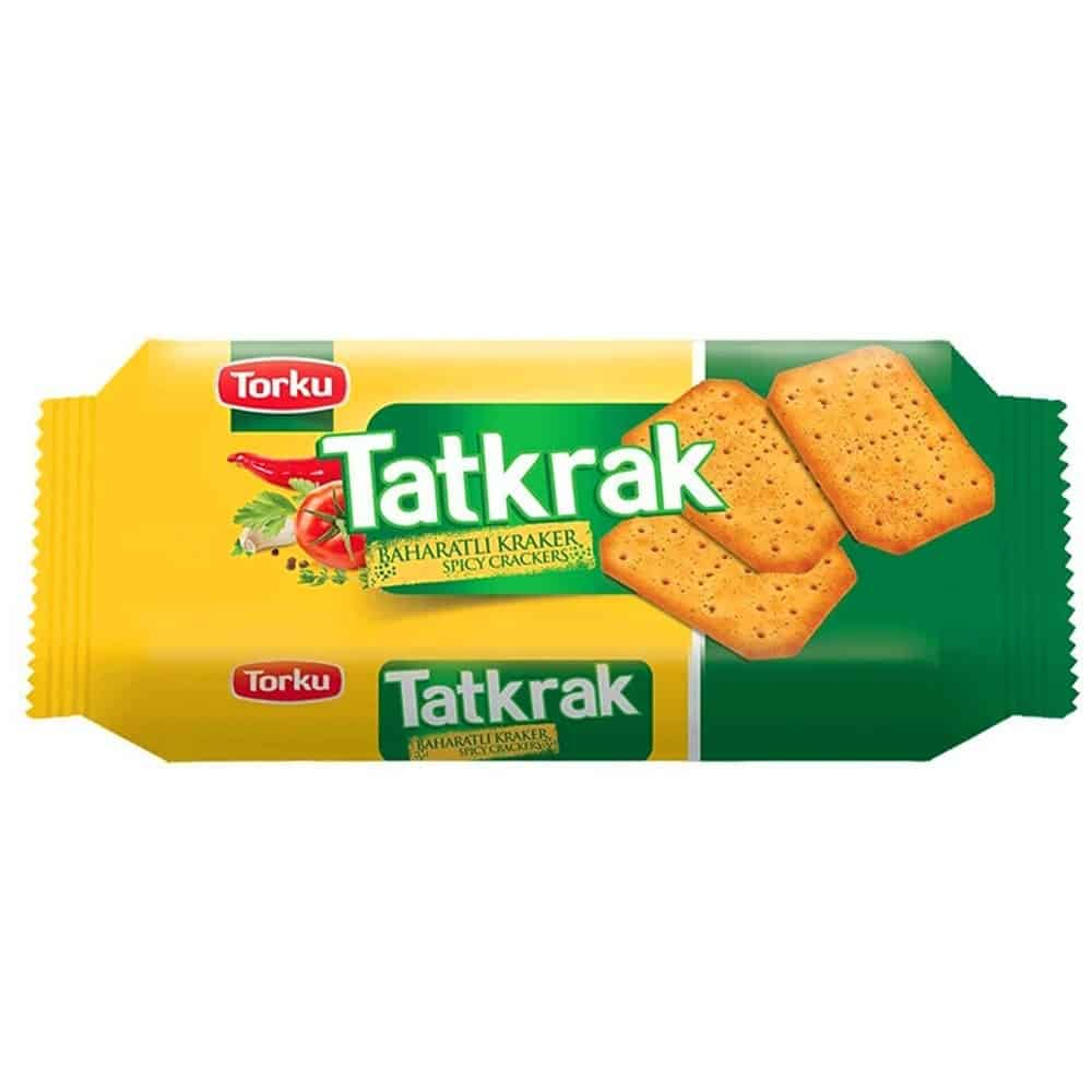 TATKRAK Spicy Cracker, 100 Gr (Pack of 24)