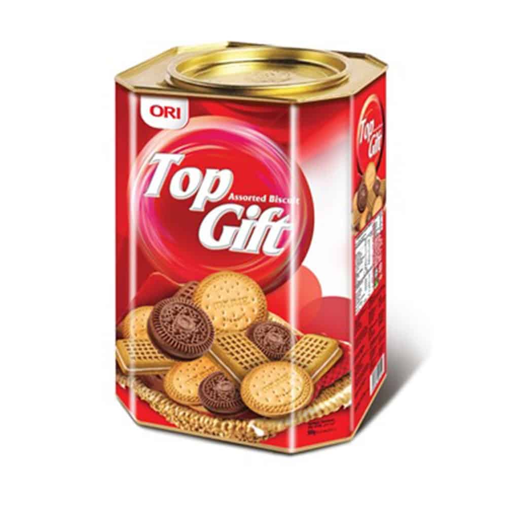 Top Gift Assorted Biscuits, 650 gr