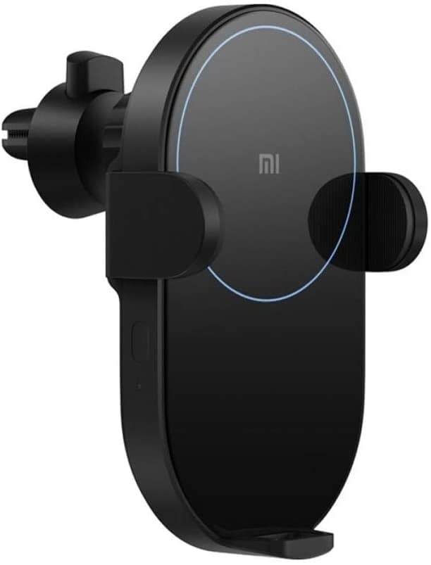 Xiaomi Wireless Car Charger 20W Max Power Inductive Electric Clamp Arm Double Heat Dissipation 2.5D Crystal Light Charging, H12 x W5 x D10 cm