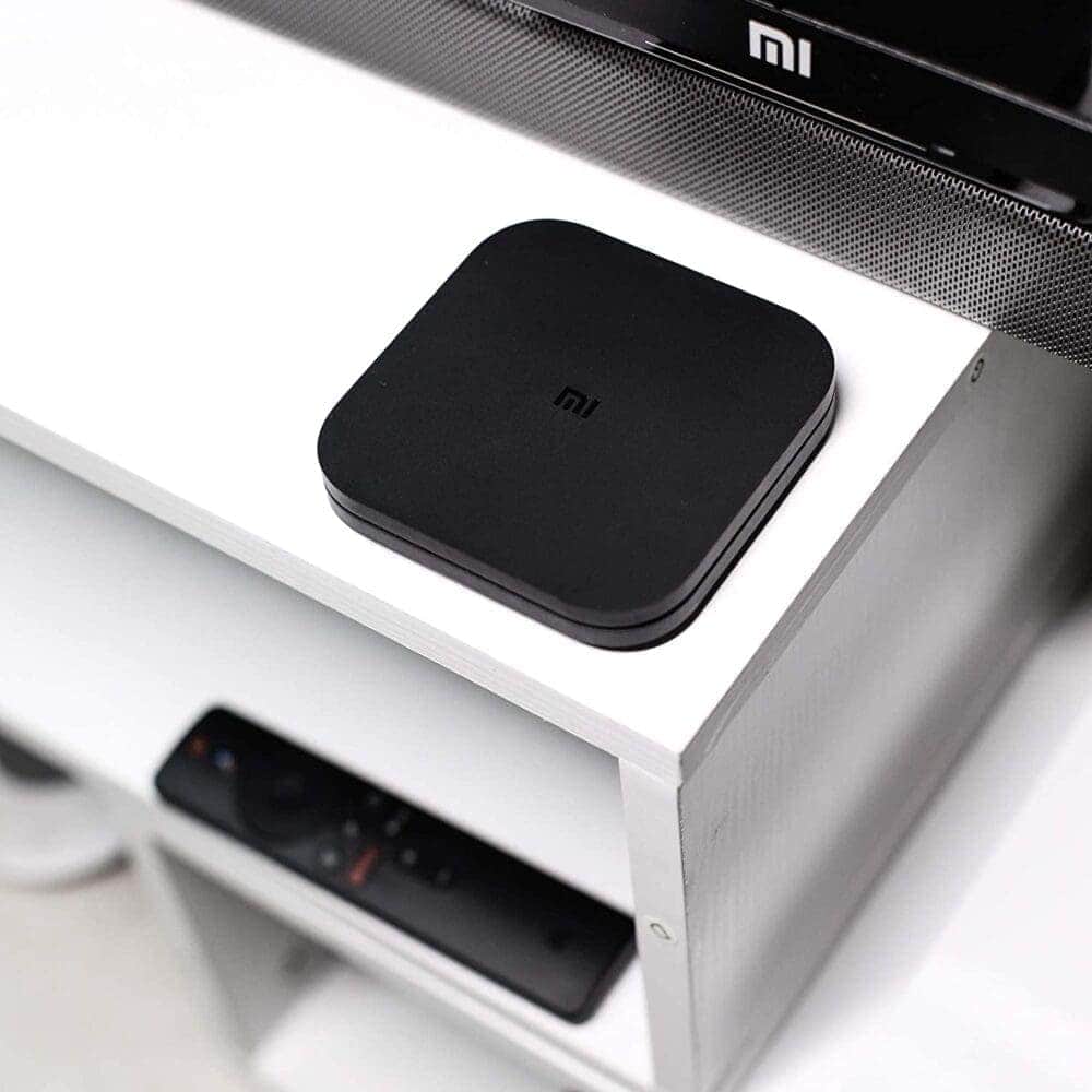 Xiaomi Mi Box S 4K Android TV Streaming Media Player Google Assistant Remote Official Global Version - Black
