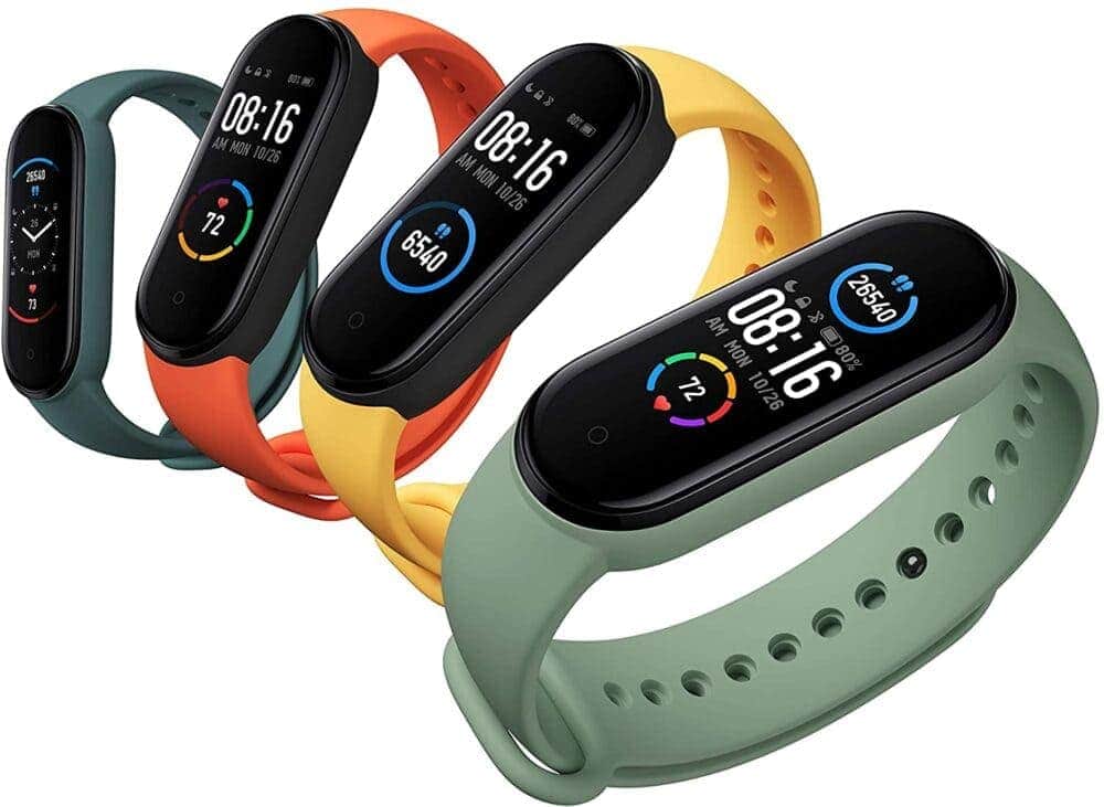 Global Version Xiaomi Mi Band 5 Smart Bracelet AMOLED Dynamic Color Display Bluetooth Sport Fitness Tracker Fitness Smart Black Band