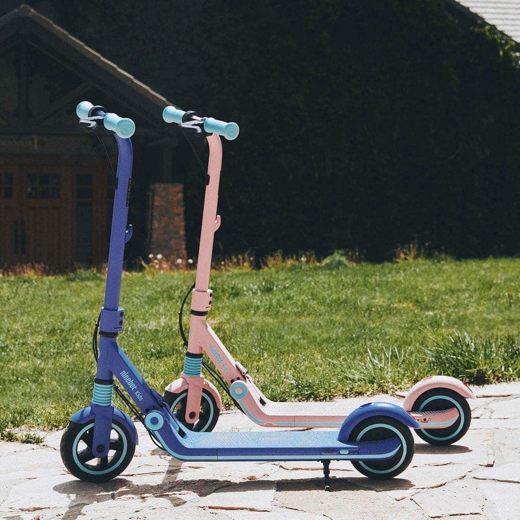 Ninebot eKickScooter ZING E8 Electric Kick Scooter for Boys and Girls, Lightweight and Foldable - Pink