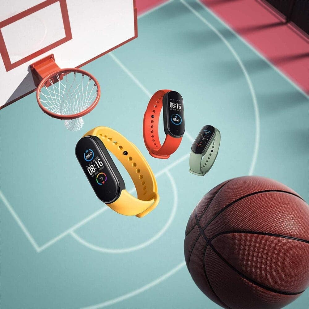 Global Version Xiaomi Mi Band 5 Smart Bracelet AMOLED Dynamic Color Display Bluetooth Sport Fitness Tracker Fitness Smart Black Band