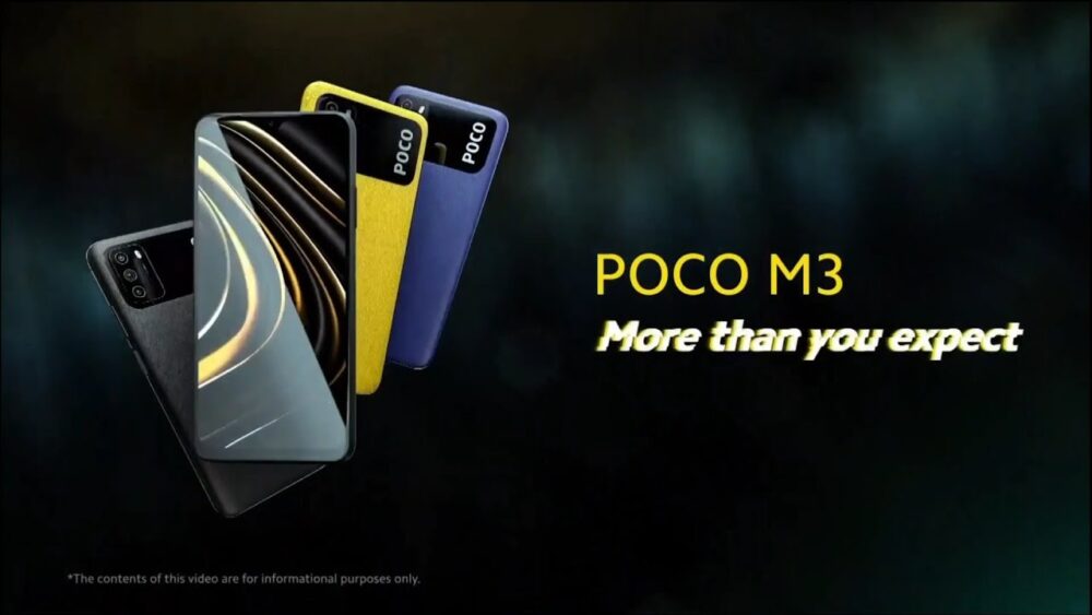 Global Version POCO M3 Power Black 4GB 64GB Smartphone Snapdragon 662 6.53" Display 6000mAh Battery 48MP Camera