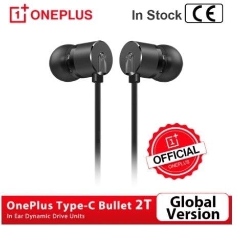 OnePlus Type-C Bullet Earphones (Black)