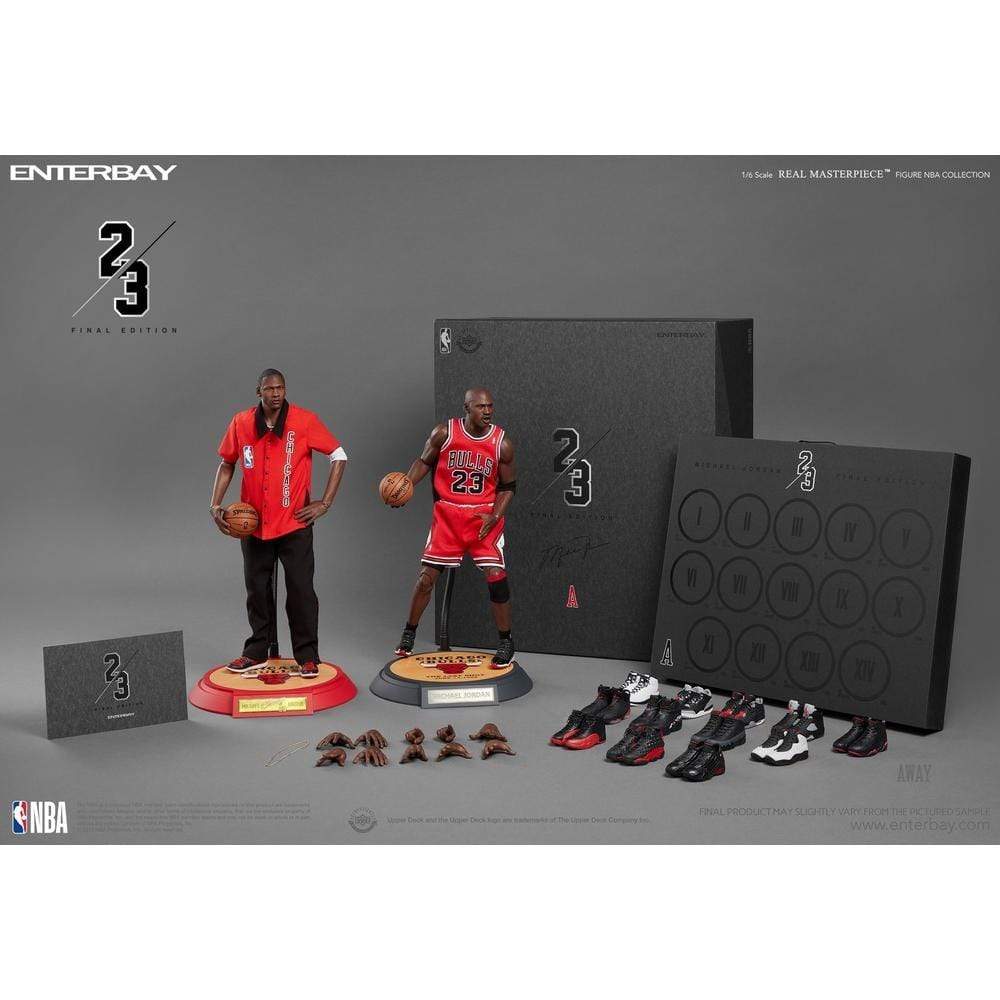 1/6 Real Masterpiece - NBA Collection Michael Jordan Action Figure- Away (Final Limited Edition)