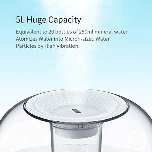Xiaomi Deerma 5L Ultrasonic Air Humidifier Aroma Essential Oil Diffuser for Home Purifying Dust Filter Office Bedroom