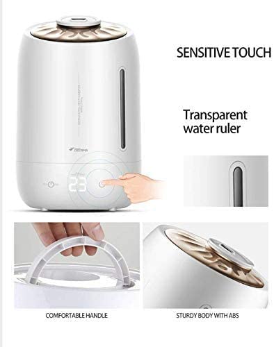 Deerma F600 Mute Ultrasonic Air Humidifier Aromatherapy Oil Diffuser Humidifier 5L Intelligent Constant Humidity For Home Office