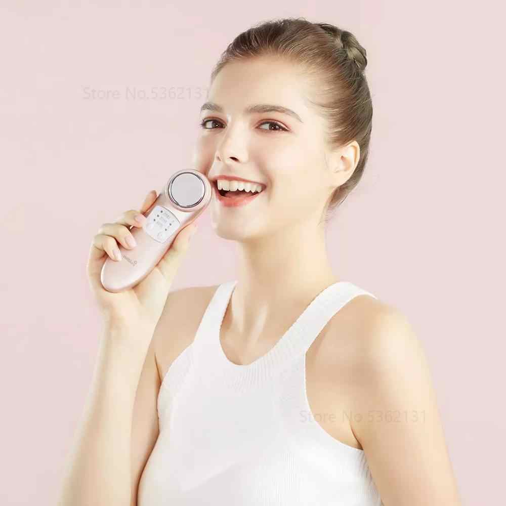 Youpin Wellskins Ion Cleaning Beauty Instrument Professional Ultrasonic Facial Skin Scrubber Ion Care Device Beauty Instrument