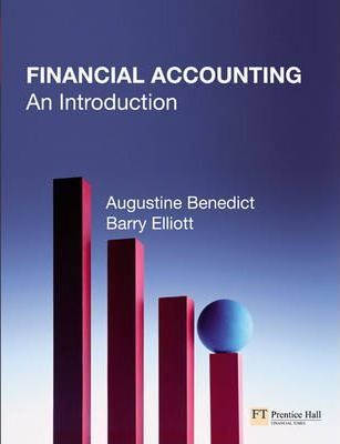FINANCIAL ACCOUNTING AN INTRODUCTION