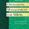 OPERATIONS MANAGEMENT FOR MBAs