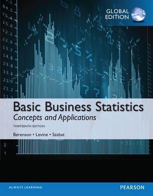 Basic Business Statistics with MyStatLab, Global Edition