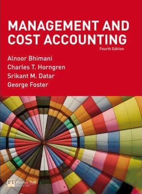 MANAGEMENT & COST ACCOUNTNG