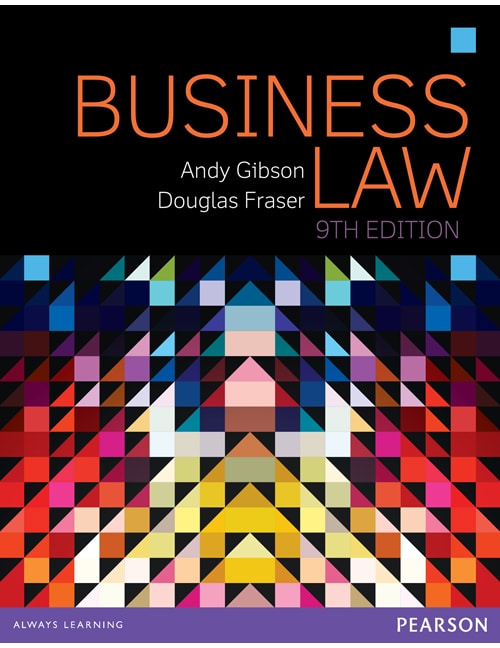BUSINESS LAW BY GIBSON 9TH ED