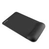 Promate Mouse Pad, Ergonomic Non-Slip Mouse Pad with Anti-Microbial Memory Foam Wrist Support and Large Accurate Tracking Surface for Laptops, Desktops, Accutrack-2 Black