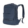 Promate Laptop Backpack, Slim Lightweight Dual Pocket Water Resistance Backpack with Multiple Compartment and Anti-Theft Pocket for 15.6 Inch Laptops, Tablets, Documents, Apollo-BP Blue