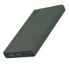 Promate 10000mAh Portable Charger, Fast Charging 2.0A Dual USB Premium Battery Power Bank with Input USB Type-C Port, Over Charging Protection for Smartphones, Tablets, iPod, Bolt-10 Green