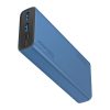 Promate 20000mAh Power Bank, Super-Slim Fast Charging Portable Charger with 2A Dual USB Port, Over-Charging Protection and USB-C, Micro USB Input Port for Smartphones, Tablets, iPod, iPad, Bolt-20 Blue