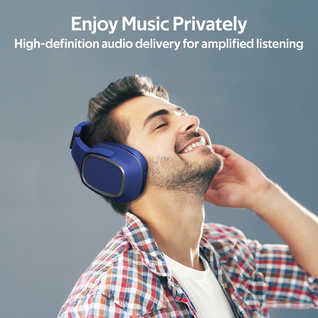 Promate Wireless Headphone with Speaker, 2in1 High Definition
