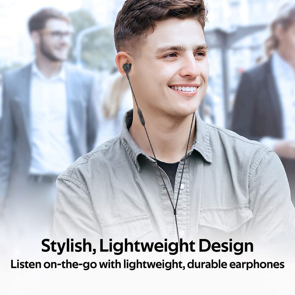 Promate InEar Earphones, Universal Dynamic HiRes Noise Isolating Wired Earphones with BuiltIn