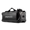Promate True Wireless Bluetooth Speaker, Powerful 30W IPX5 Water-Resistant Bluetooth Speaker with Mic, Rechargeable 4000mAh Battery, MicroSD Card Slot and 3.5mm Audio Jack for Travel, Home, Outdoor, Escalade Black