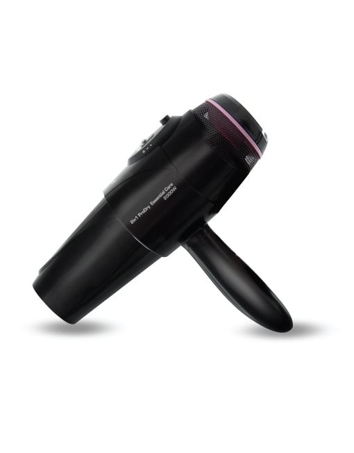 One Step Hair Dryer and Styling Brush 2 In 1 - Black and Pink
