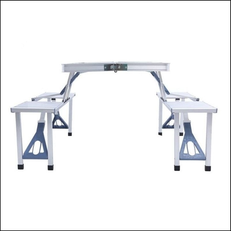 Foldable Chair Outdoor Folding Table and Chair Aluminium Portable Table Set