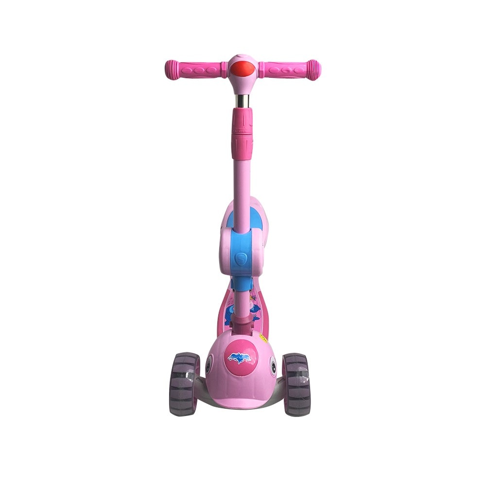 3Wheeled Kick Scooter for Kids and Foldable Seat 2in1 Kid Scooter