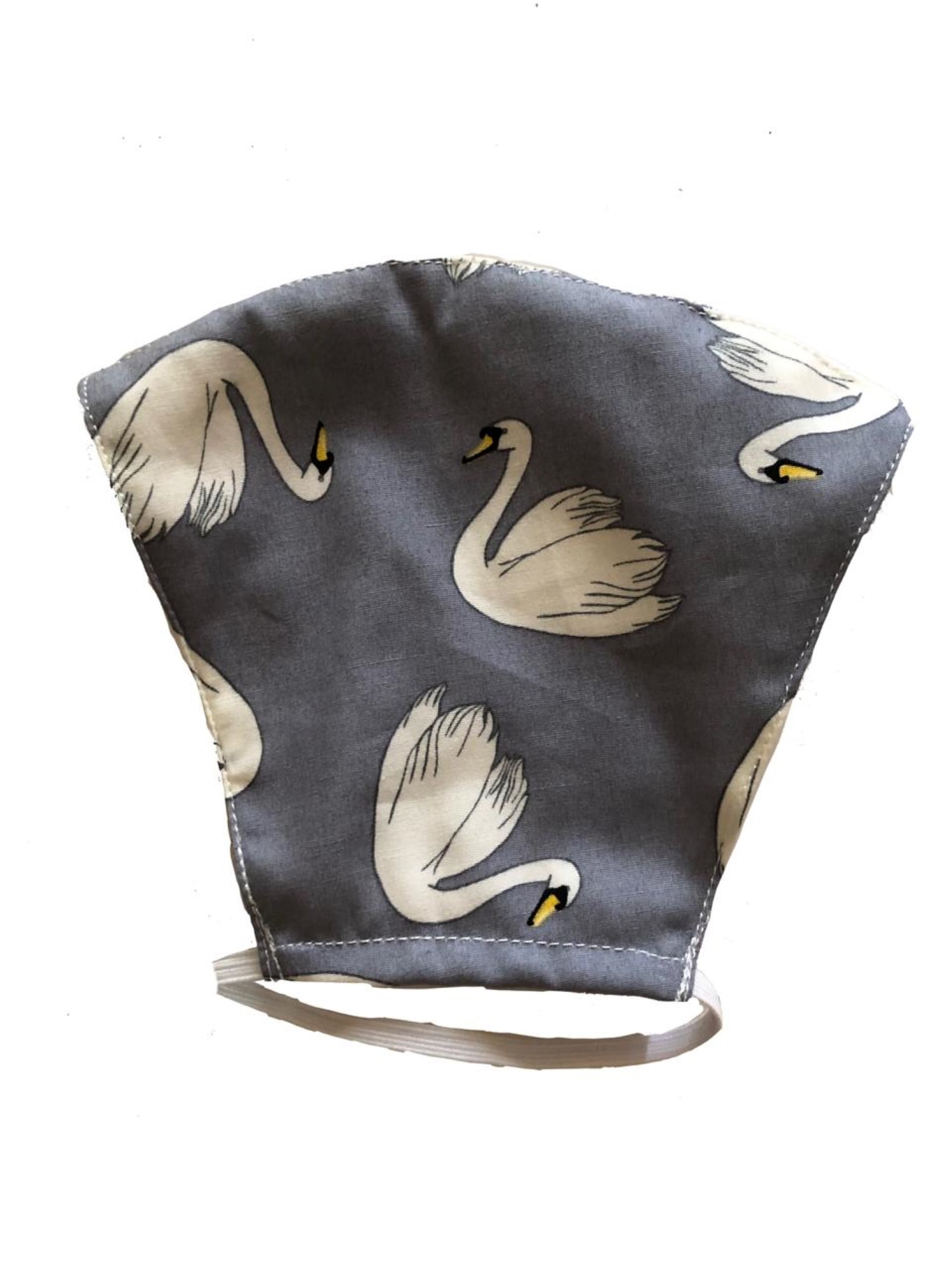 Pikkaboo Washable Mask - Grey Swan Adult