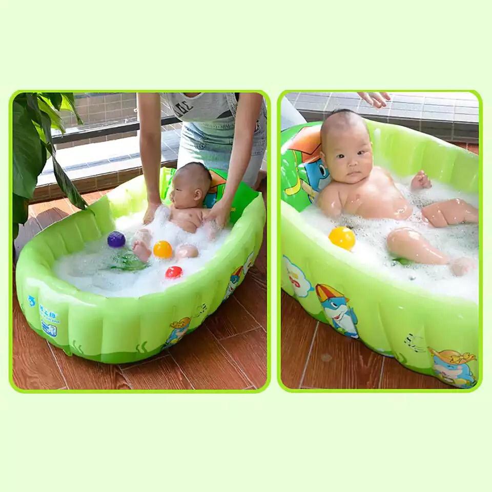 Pikkaboo SafeSplash Anti-slip Inflatable Bathtub