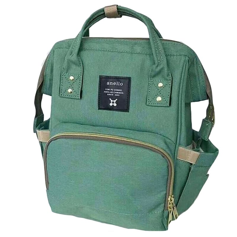 Pikkaboo - Anello Diaper Bag - Green With Hooks