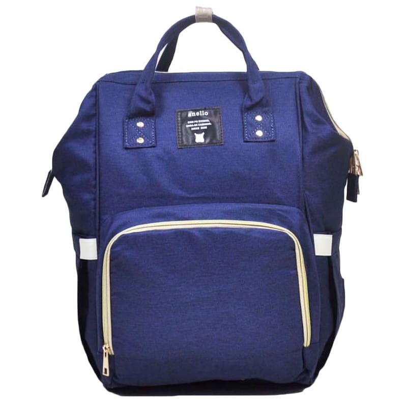 Pikkaboo - Anello Diaper Bag - Navy Blue With Hooks